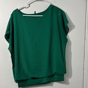 Elegant Green Women's Top